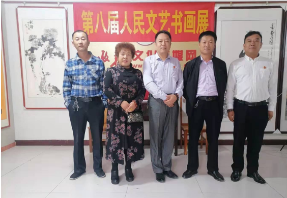 中國第八屆政報杯人民文藝書畫展在山東日照成功開展