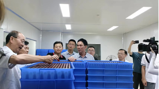 安徽宣城市人大代表旌德代表小組蒞臨海昭生物進(jìn)行企業(yè)發(fā)展情況調(diào)研