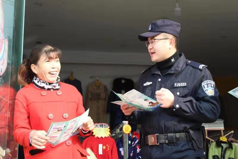 烏江所：開展防范電信網(wǎng)絡詐騙宣傳